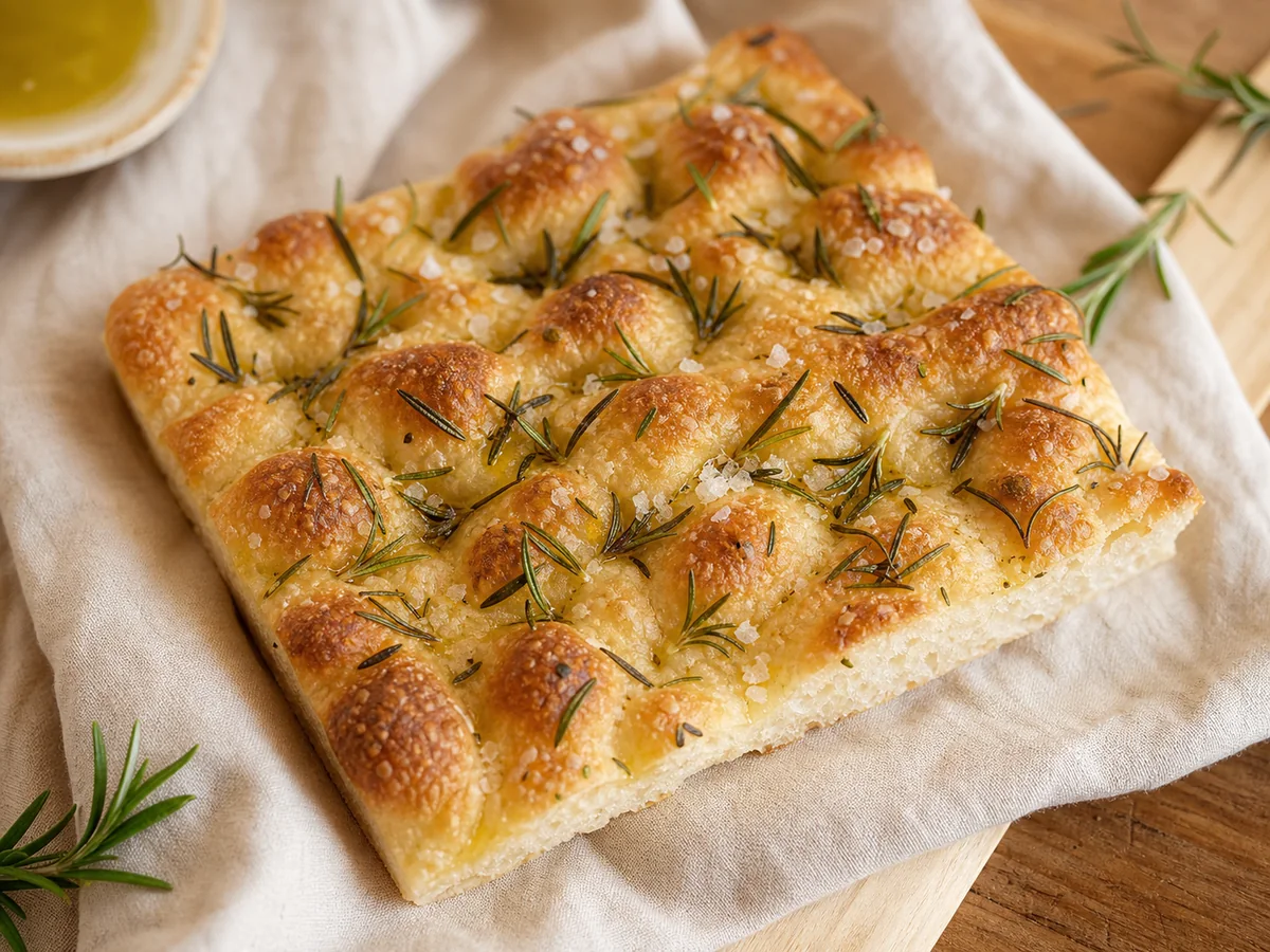 Focaccia artesanal